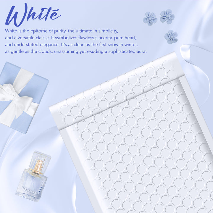 Sobre de burbujas de 5,75 x 8,5 pulgadas | Tamaño útil: 5 x 7 pulgadas