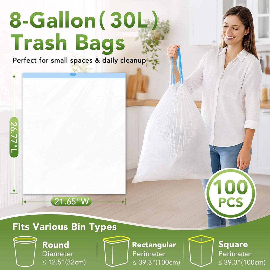 Bolsas de basura de 30 a 33 galones, 250 unidades