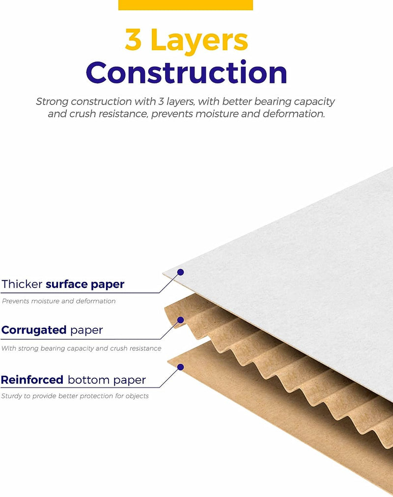 4x4x4 Inch Corrugated Cardboard Boxes