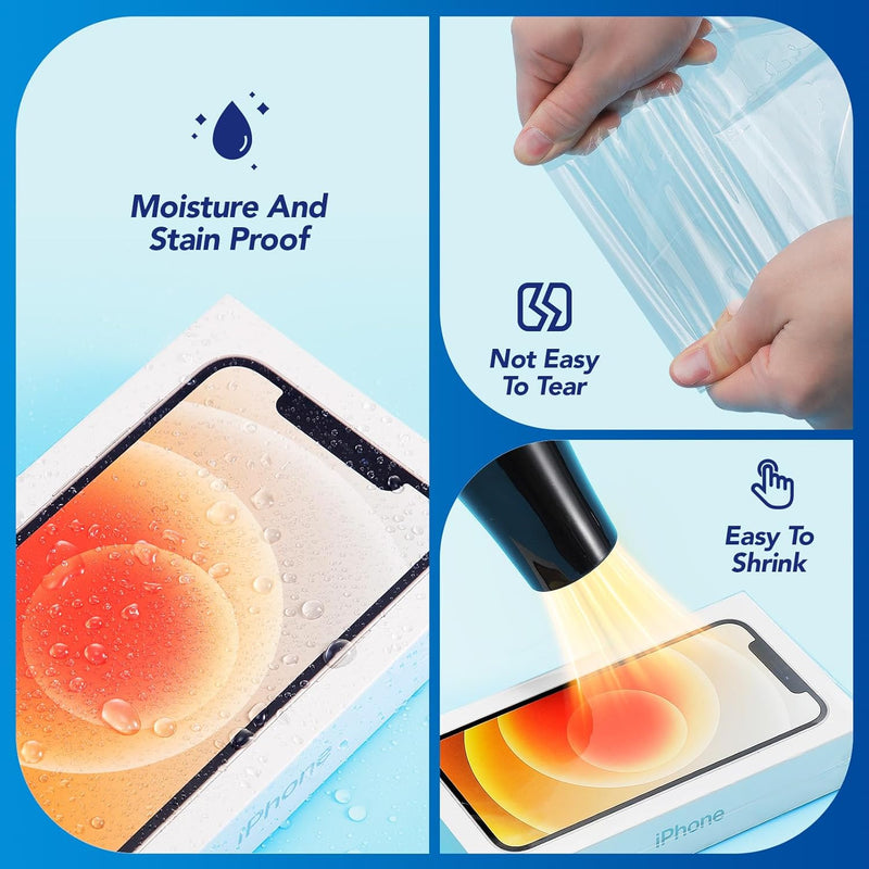 14x20 Inch  Clear PVC Heat Shrink Wrap Bags