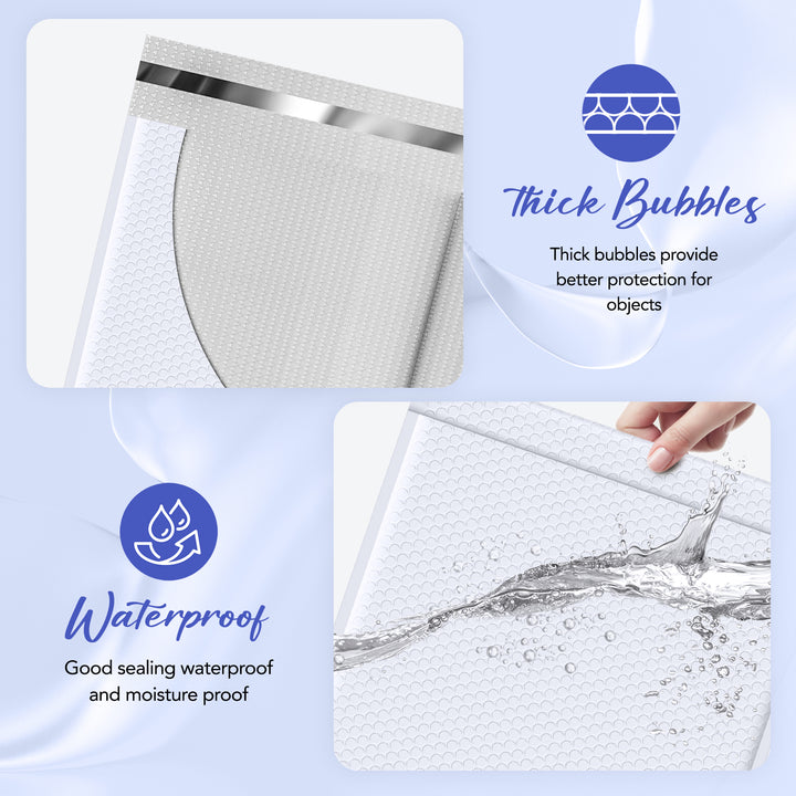 Sobre de burbujas de 15 x 20,5 pulgadas | Tamaño útil: 14,5 x 19 pulgadas