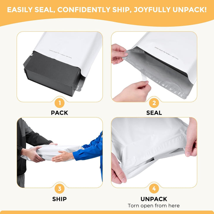 14.5x19 Inch Poly Mailers with Tear Strip 700pack
