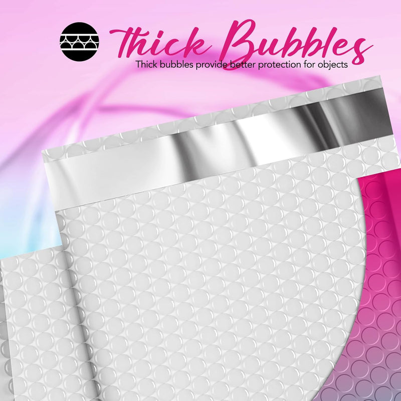 6x10 Bubble-Mailer Padded Envelope |  PinkGreen