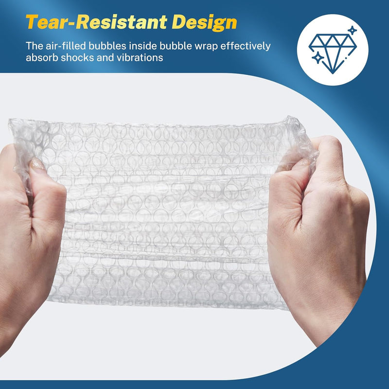 4x6 Inch Double Walled Cushioning Bubble Out Bag