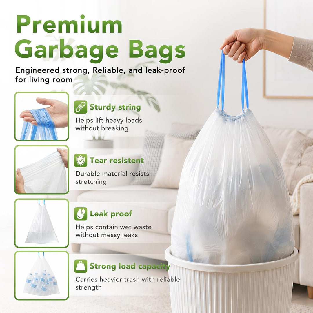 Bolsas de basura de 30 a 33 galones, 250 unidades