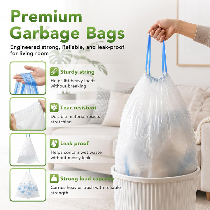 Bolsas de basura de 30 a 33 galones, 250 unidades