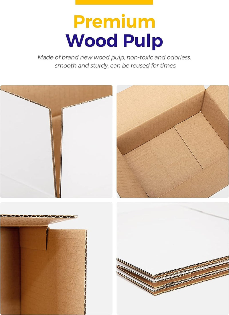 9x6x4 Inch Corrugated Cardboard Boxes