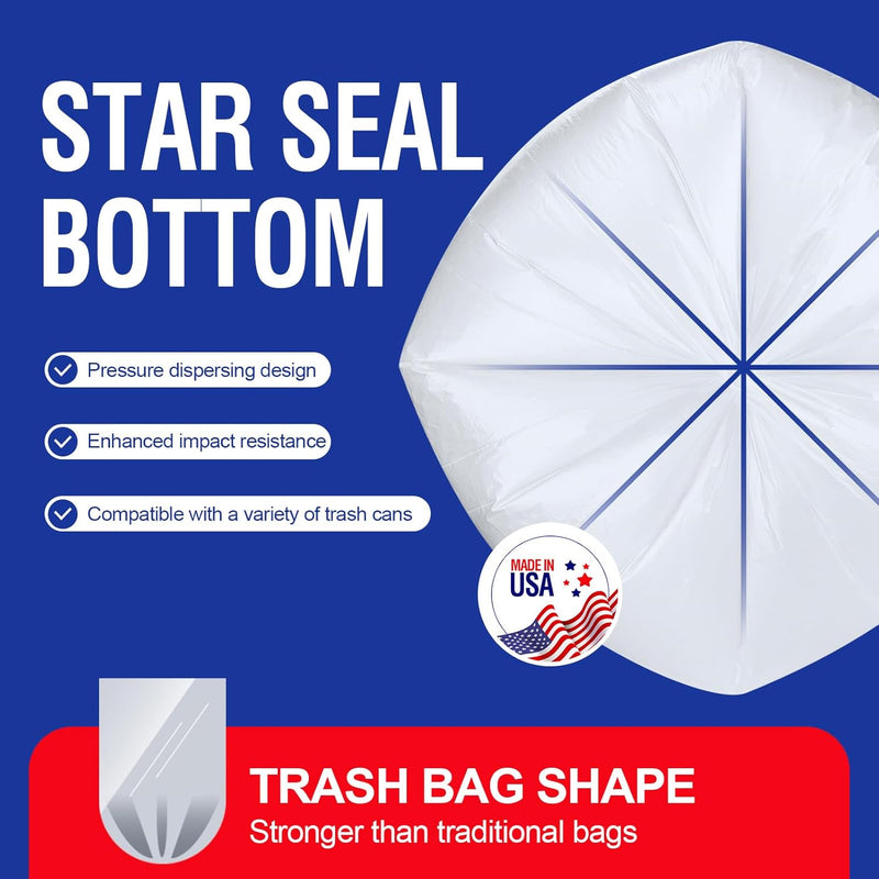 40-45 Gallon Trash Bags 250 Count
