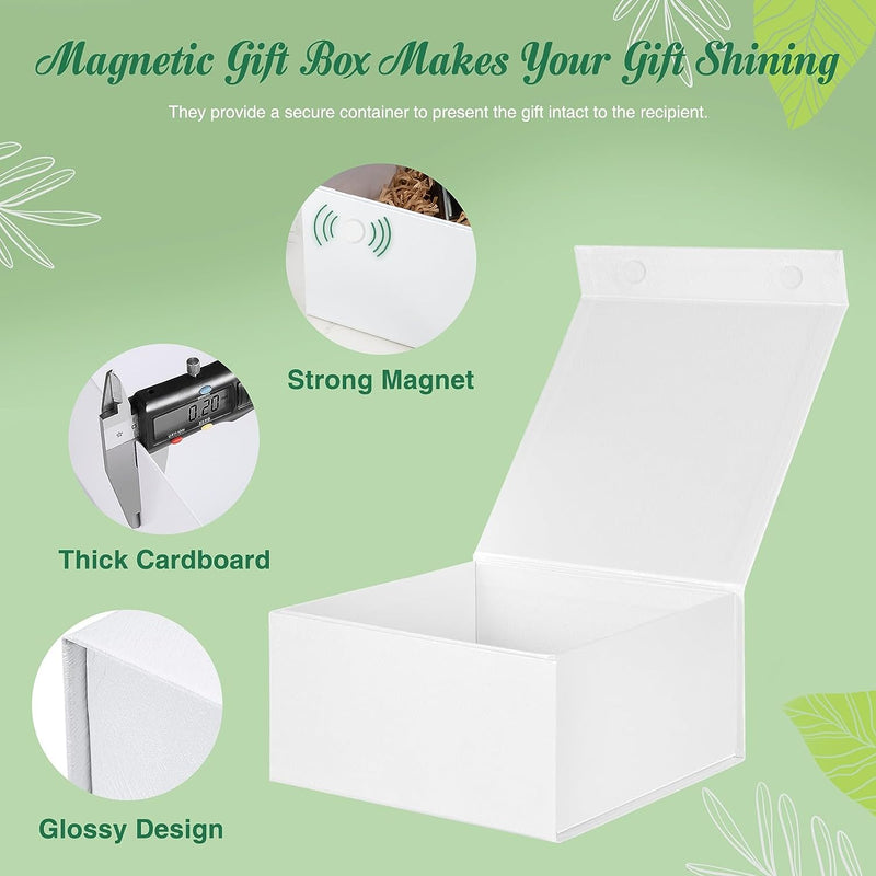 8x8x4 Inch Magnetic Gift Box