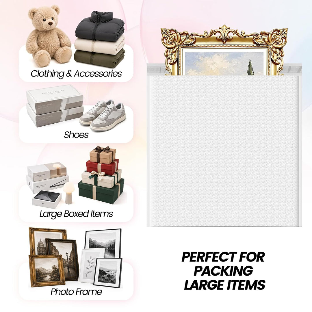 Sobre de burbujas de 30 x 40 cm | Tamaño útil: 30 x 38 cm