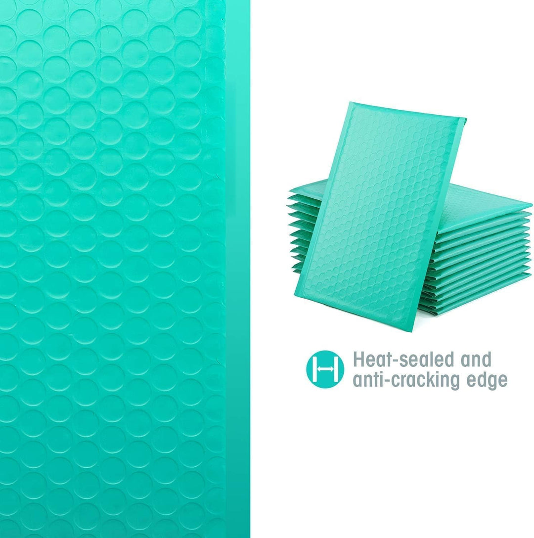 GSSUSA Teal Bubble Mailers 6x10 Small Padded Envelopes 9600 Pack,Strong Adhesion Shipping Mailer Self-Seal Bubble Envelopes for Small Business