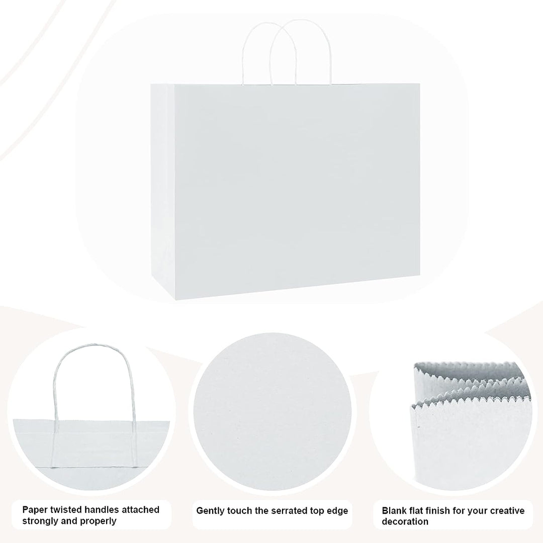 16x6x12 Inch Kraft Paper Gift Bags