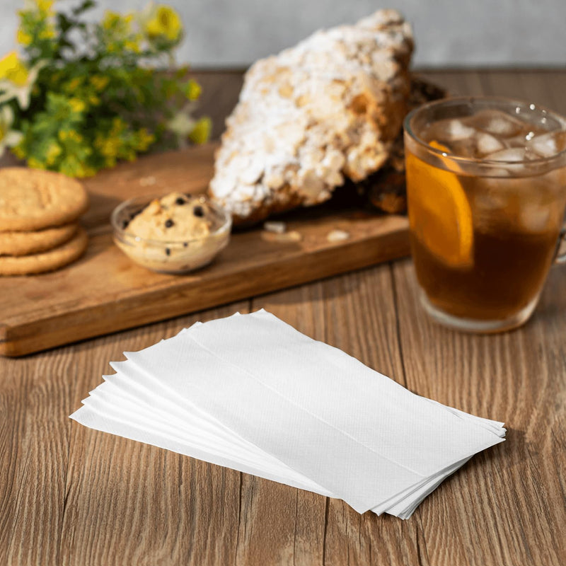 Tall Fold Napkins - 1 Ply, for Restaurants and Cafes White Case of 10,000