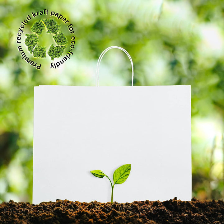 16x6x12 Inch Kraft Paper Gift Bags