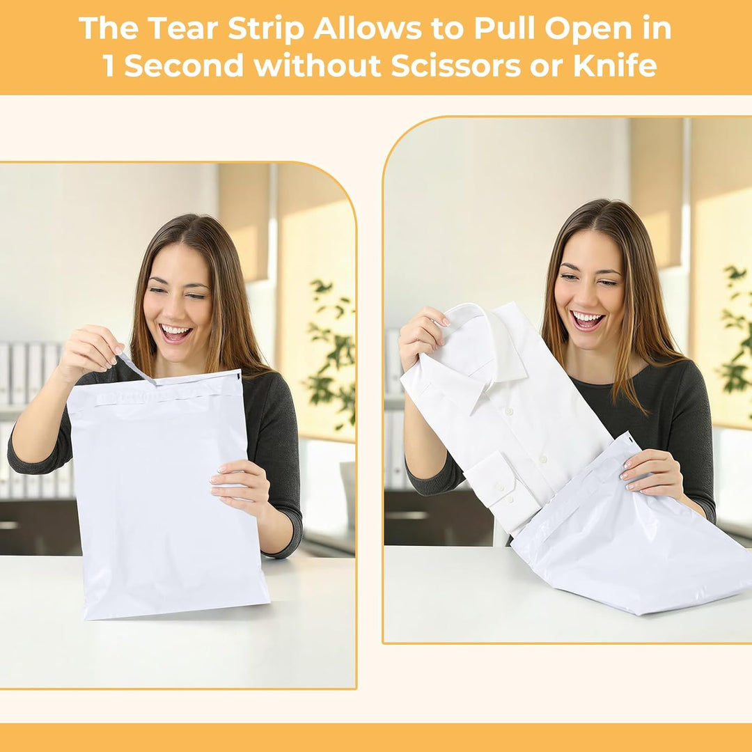 14.5x19 Inch Poly Mailers with Tear Strip 700pack