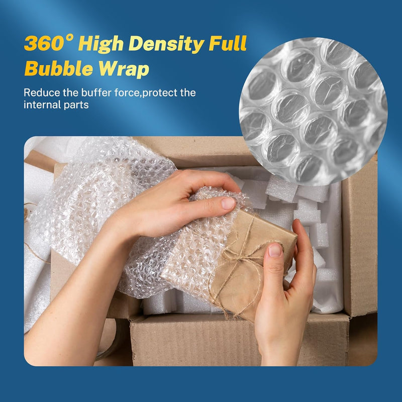4x6 Inch Double Walled Cushioning Bubble Out Bag