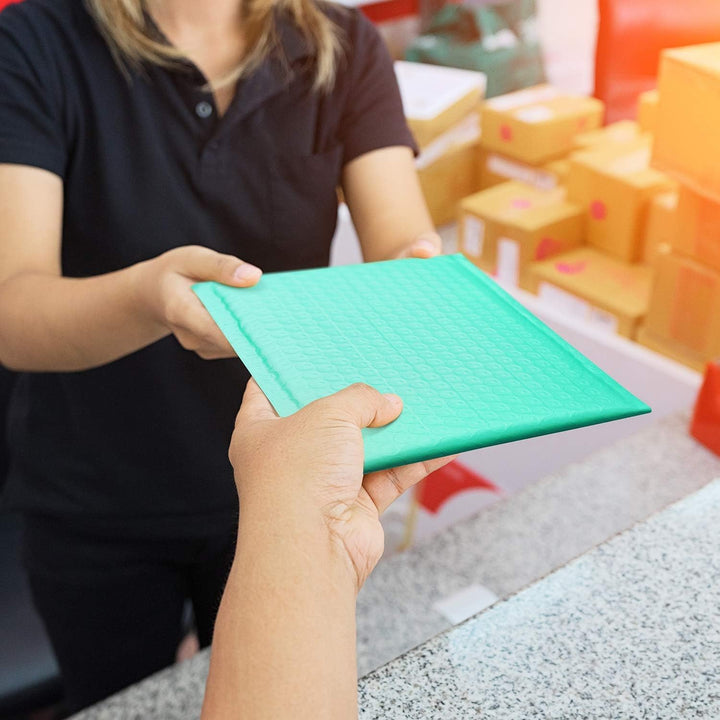GSSUSA Teal Bubble Mailers 6x10 Small Padded Envelopes 9600 Pack,Strong Adhesion Shipping Mailer Self-Seal Bubble Envelopes for Small Business