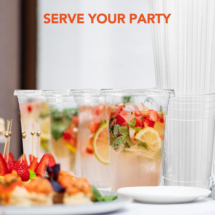 Paquete de 50 recipientes reutilizables para preparar comidas de 32 oz, con 2 compartimentos y tapas. 