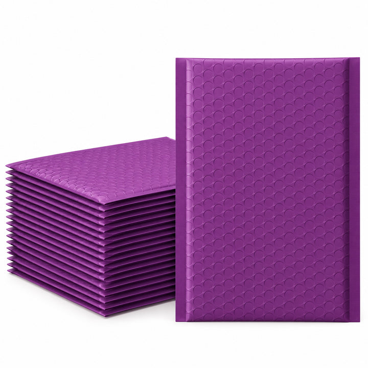 Sobre de burbujas de 6x10 n.° 0 | Tamaño útil: 6x9" | Morado