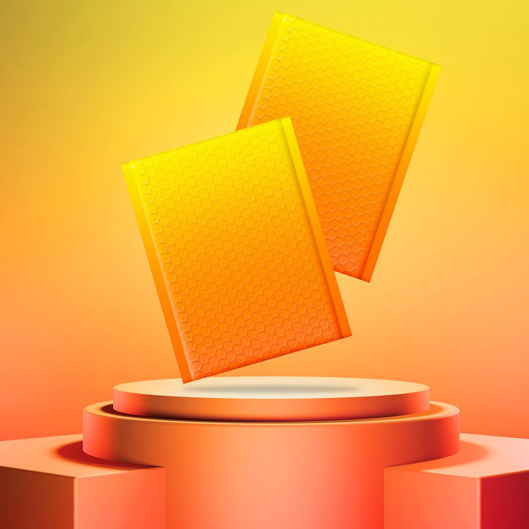 6x10 Bubble-Mailer Padded Envelope | YellowOrange