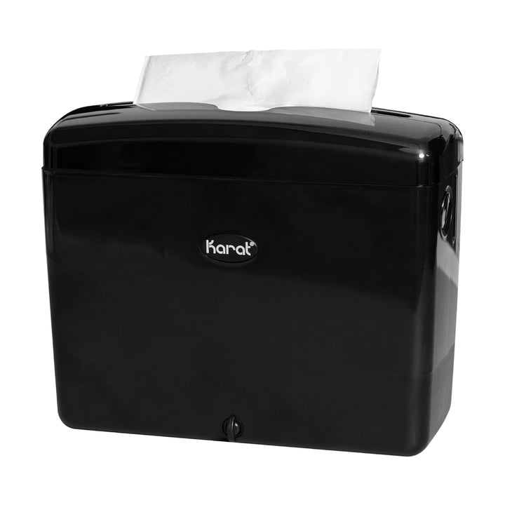 Servilletas plegables altas - 1 capa, para restaurantes y cafeterías, color blanco, caja de 10 000