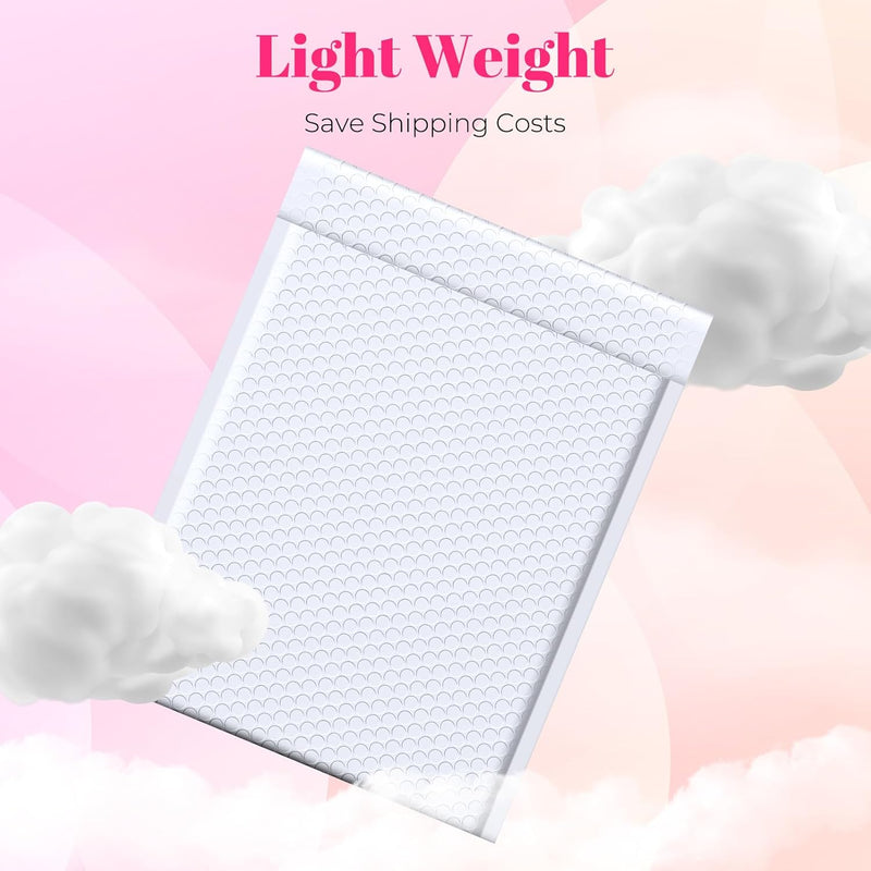 10x14 Bubble Mailer Padded Envelope| Usable Size 10x13" | White