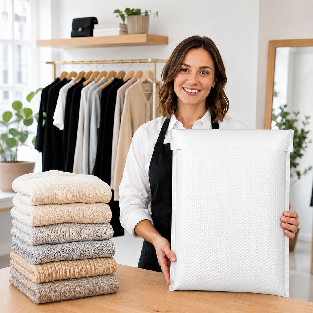 19x25 Bubble Mailer | Usable Size 19x24" | 120 Pack Wholesale