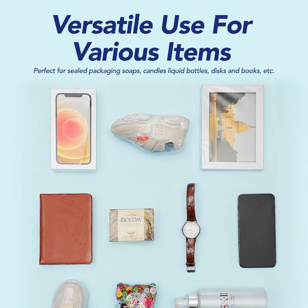 Bolsas termorretráctiles de PVC transparente de 4 x 6 pulgadas