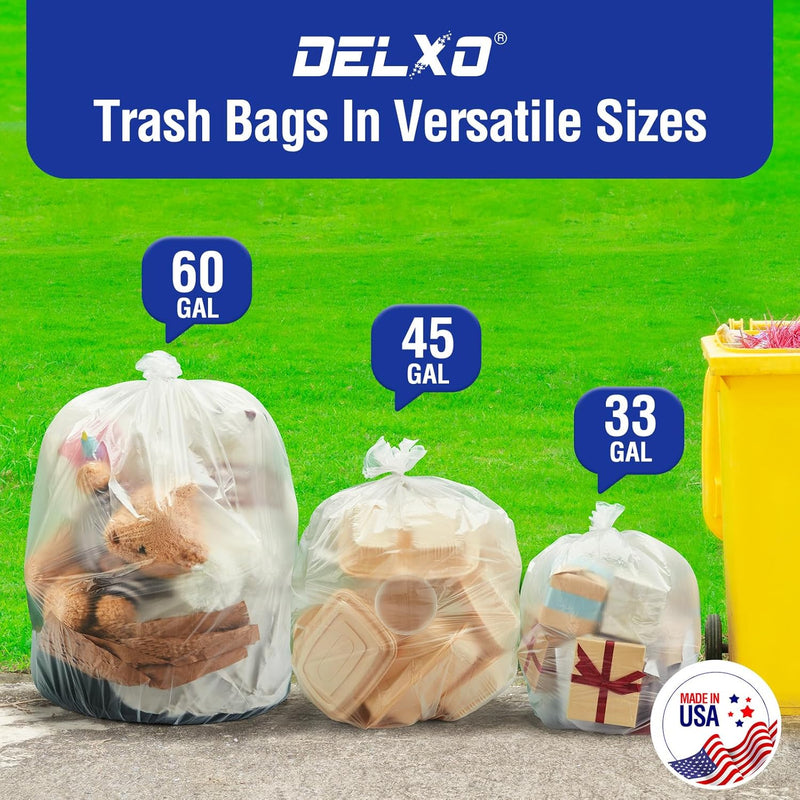 40-45 Gallon Trash Bags 250 Count
