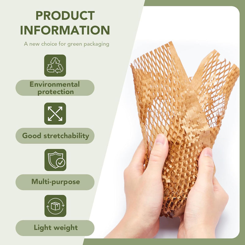 12x12 Inch Honeycomb Packing Paper Sheets