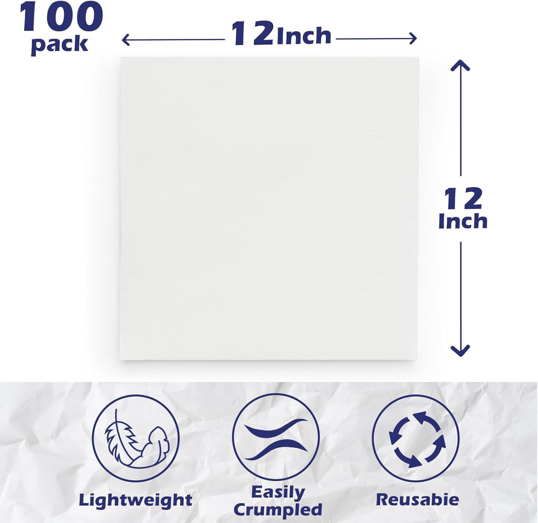 12x12 Inch Packing Wrapping Paper Sheets