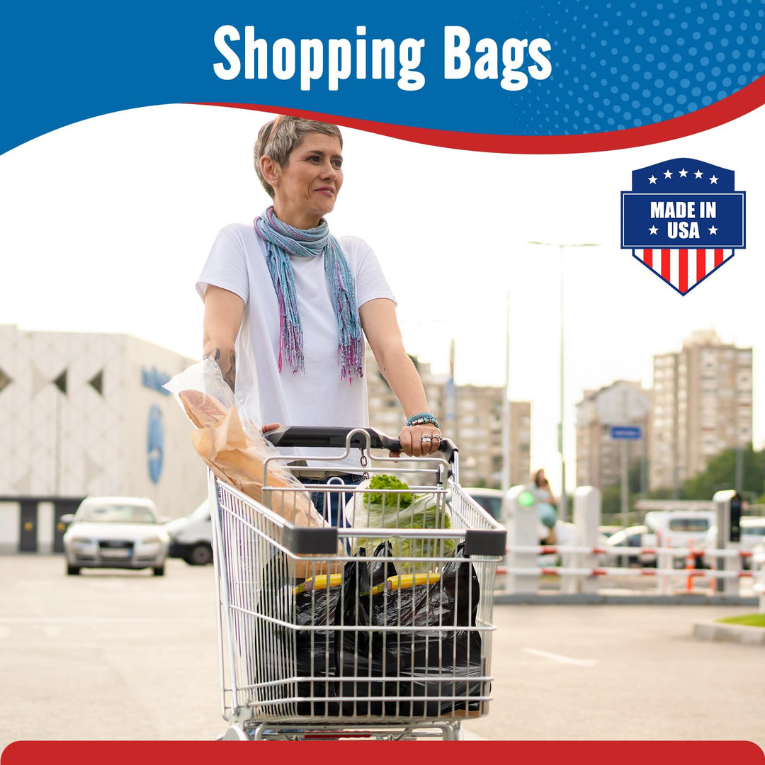 12 bolsas de plástico de agradecimiento de 6,5 x 21 pulgadas y 0,5 milésimas de pulgada, 1000 unidades