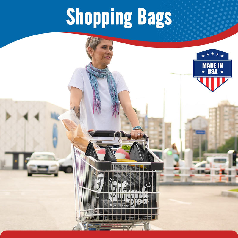 12 bolsas de plástico de agradecimiento de 6,5 x 21 pulgadas y 0,5 milésimas de pulgada, 1000 unidades