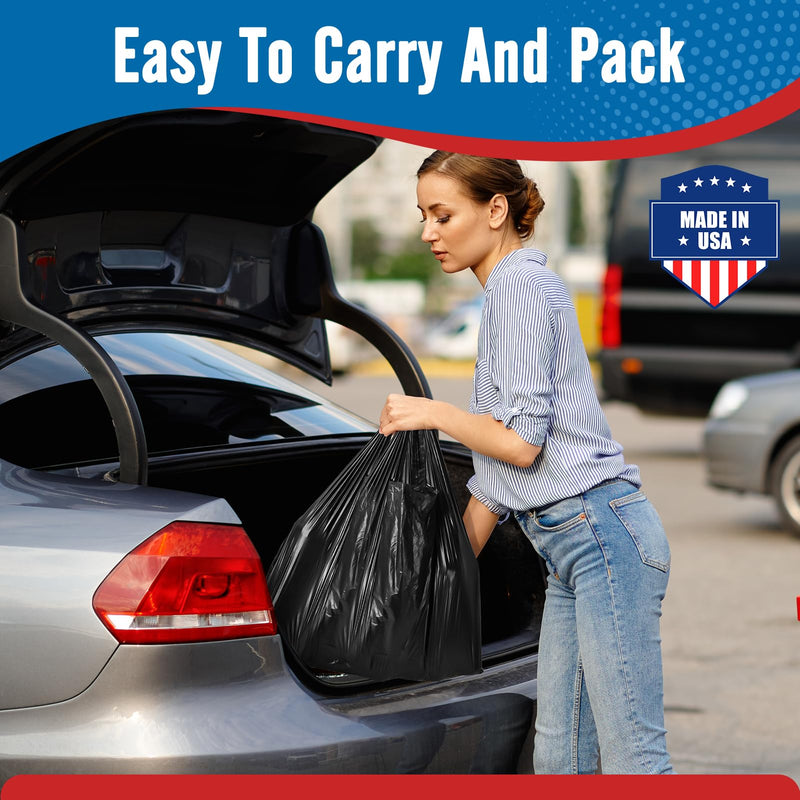 12 bolsas de plástico de agradecimiento de 6,5 x 21 pulgadas y 0,5 milésimas de pulgada, 1000 unidades