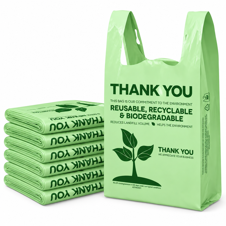 Bolsas de plástico de agradecimiento de 11,5 x 6,5 x 21 pulgadas, 0,47 mil, 1000 unidades al por mayor