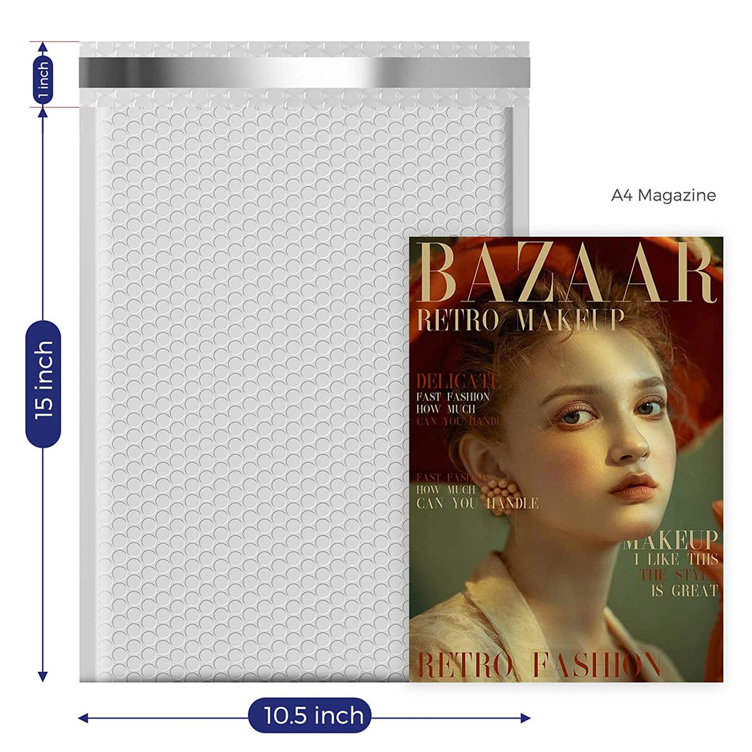 10.5x16 bubble mailer - JiaroPack