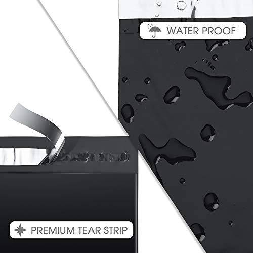 10x13 Poly-Mailer Envelope Shipping Bags | Black - JiaroPack