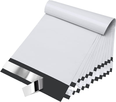 thumbnail image 2 of 1000 Pack 6x9 White Poly Mailers - Self-Sealing Shipping Envelopes Bags 2 of 4