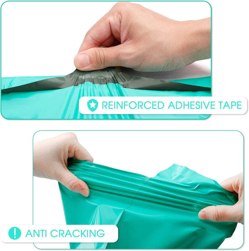 14.5x19 Poly-Mailer Envelope Shipping Bags | Teal - JiaroPack