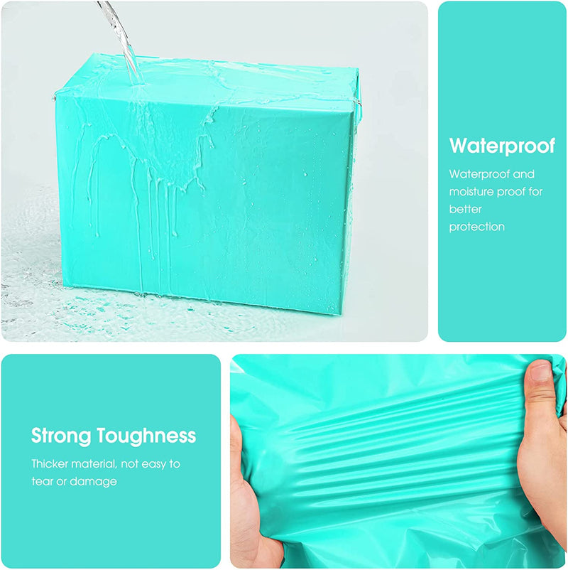 24x24 Poly-Mailer Envelope Shipping Bags | Teal - JiaroPack