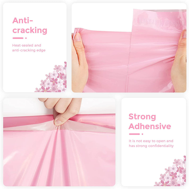 19x24 Poly-Mailer Envelope Shipping Bags | Sakura Pink - JiaroPack