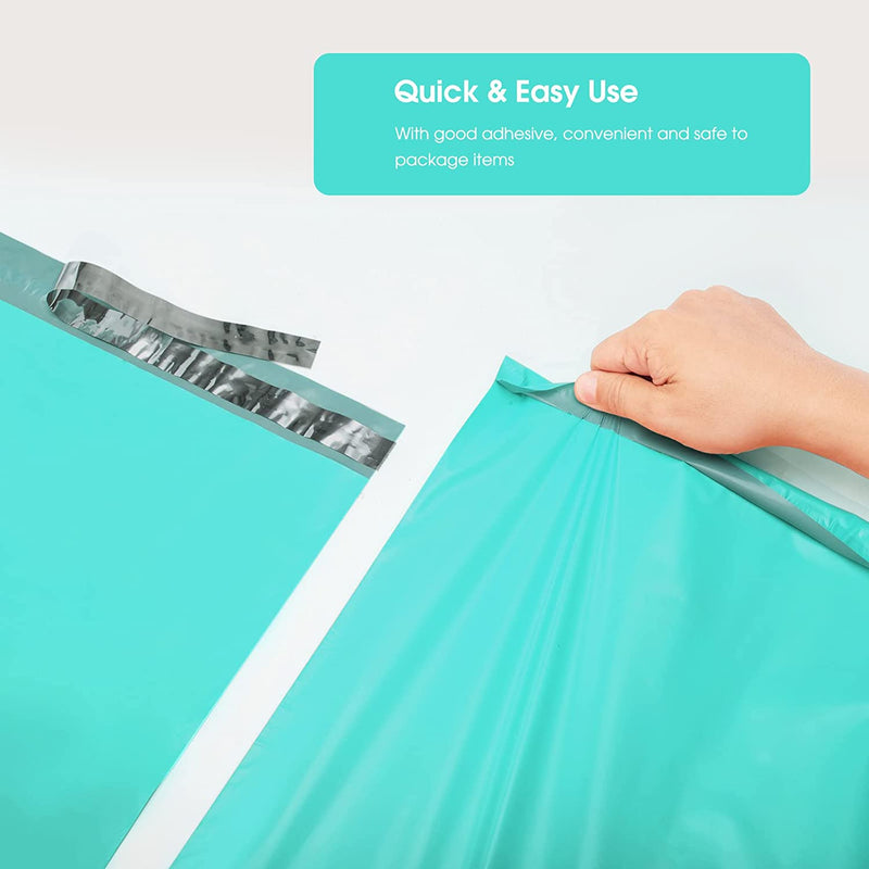 24x24 Poly-Mailer Envelope Shipping Bags | Teal - JiaroPack