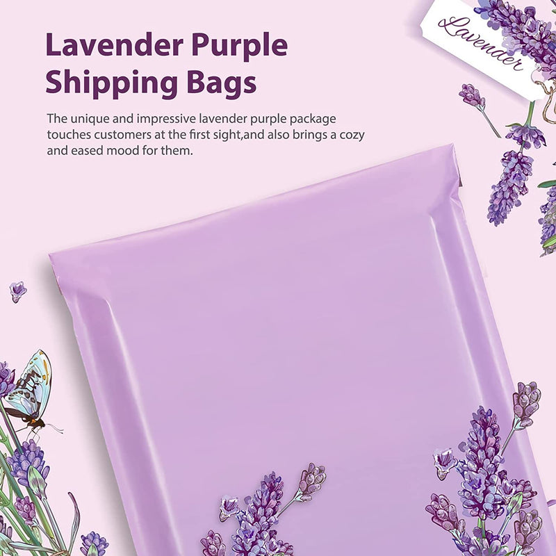 19x24 Poly-Mailer Envelope Shipping Bags | Light Purple - JiaroPack