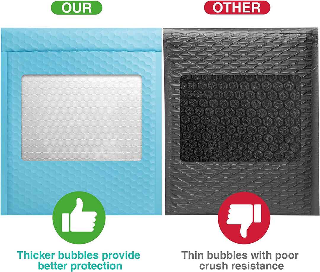 8.5x12 Bubble-Mailer Padded Envelope | Blue - JiaroPack