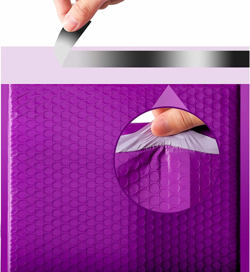 10.5x16 Bubble-Mailer Padded Envelope | Purple