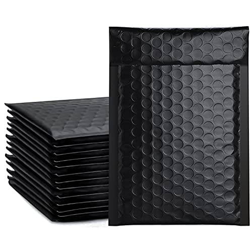 4x8 Bubble-Mailer Padded Envelope | Black - JiaroPack