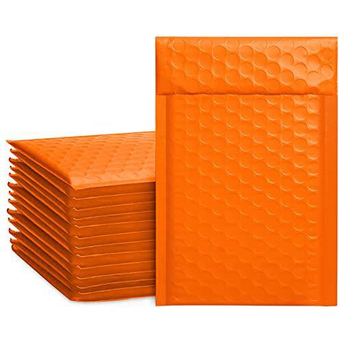 4x8 Bubble-Mailer Padded Envelope | Orange - JiaroPack