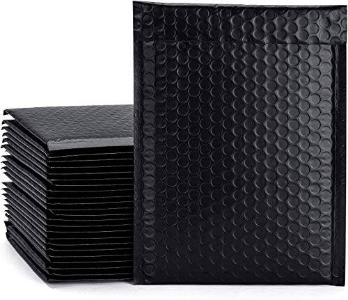 6x10 Bubble-Mailer Padded Envelope | Black - JiaroPack