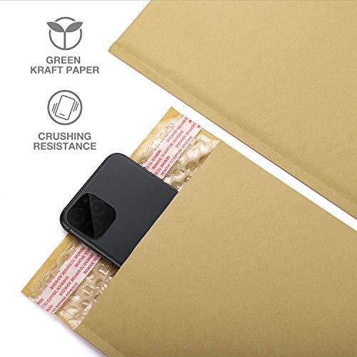 6x10  Kraft Bubble-Mailer Padded Envelope | Natural - JiaroPack