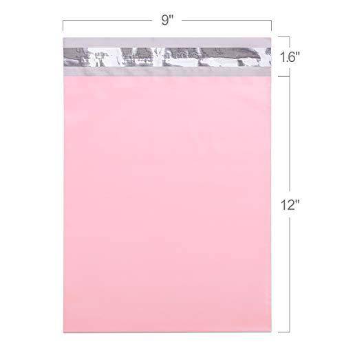 9x12 Poly-Mailer Envelope Shipping Bags | Sakura Pink - JiaroPack